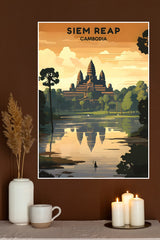 Siem Reap Cambodia Poster | CIty Posters