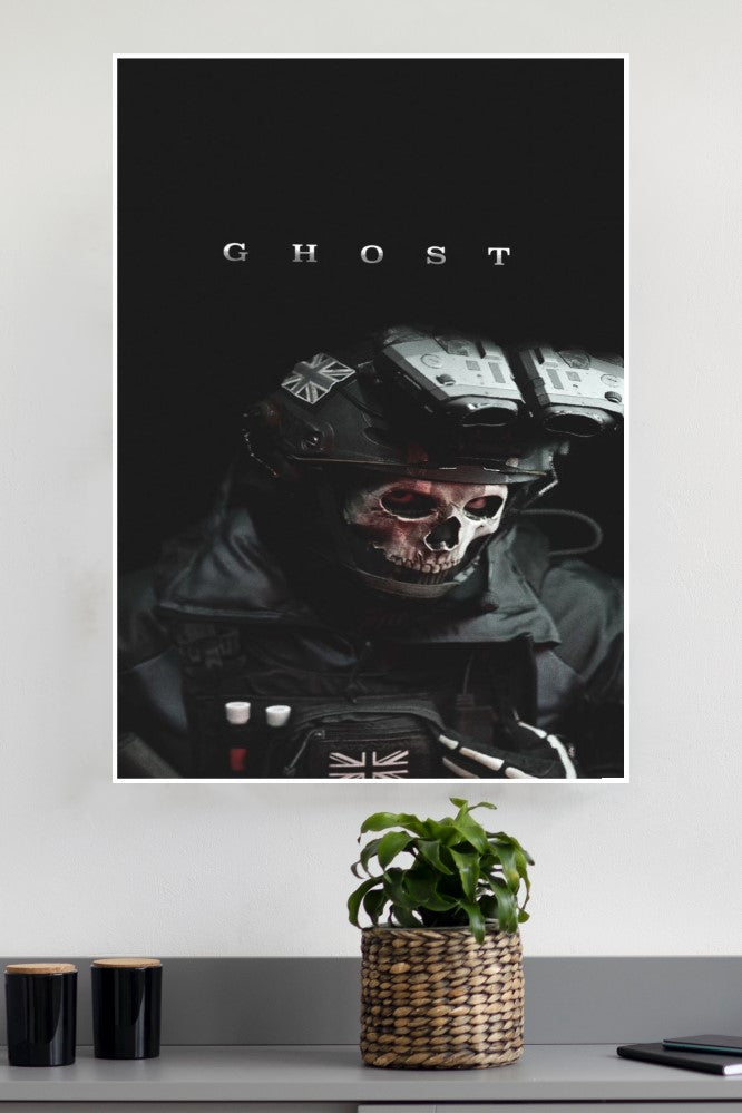 Simon Ghost Riley, Call of Duty POster| Games Posters