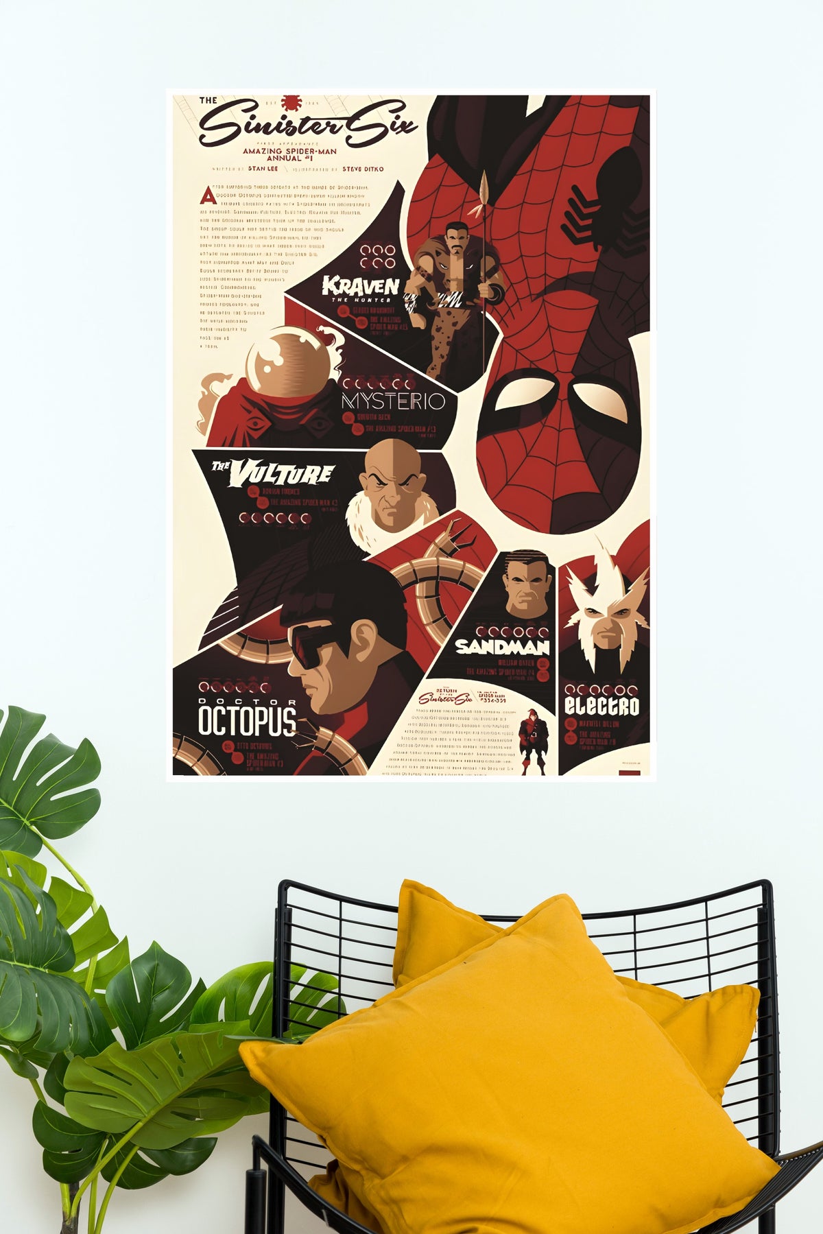 Sinister Six by Tom Whalen Poster | Hollywood Movies Posters