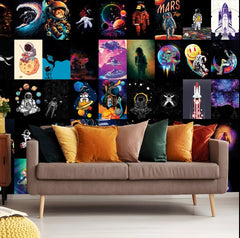 Sky Walker Wall Collage Kit - A4 Size Wall Posters Set