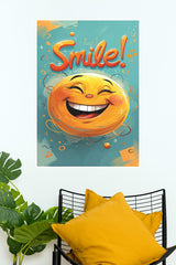 Smile Poster | Gym and Motivational Quotes Posters