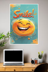 Smile Poster | Gym and Motivational Quotes Posters