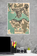 Special administrative regions of China Hongkong Poster | Map Posters