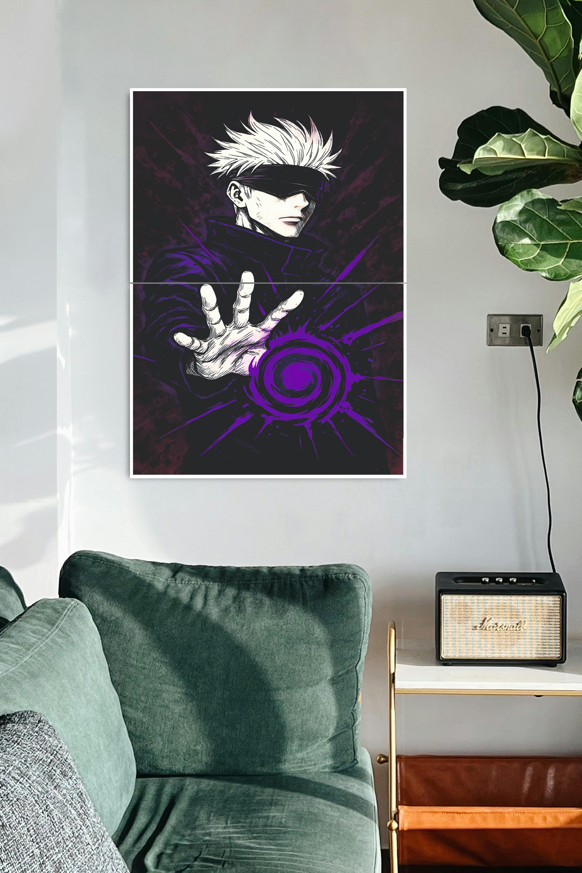 SATORU-GOJO-JUJUTSU-KAISEN-Poster-2-Split-Poster