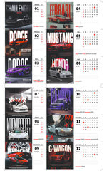 Super fast CAR Premium Table Desk Calendar