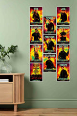 The Expendables Hollywood Movie Poster | Combo Wall Poster Set | Pack of 11 Posters