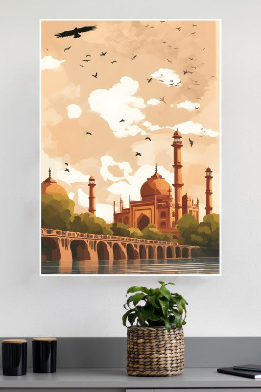 Taj Photo Poster | CIty Posters