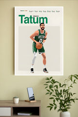 Tatum Poster | Basketball Posters | Sports Posters