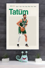 Tatum Poster | Basketball Posters | Sports Posters