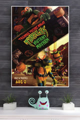 Teenage Mutant Ninja Turtles Mutant Mayhem Poster | Animated Movie Posters