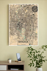 Thailand Brangkok Poster | Map Posters