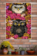 The Due of Owl Poster | Animal Posters