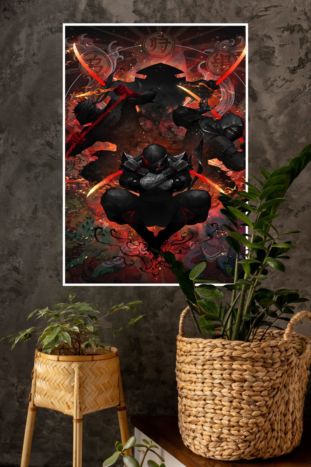 The Ink Ninja Poster | Darkness Posters