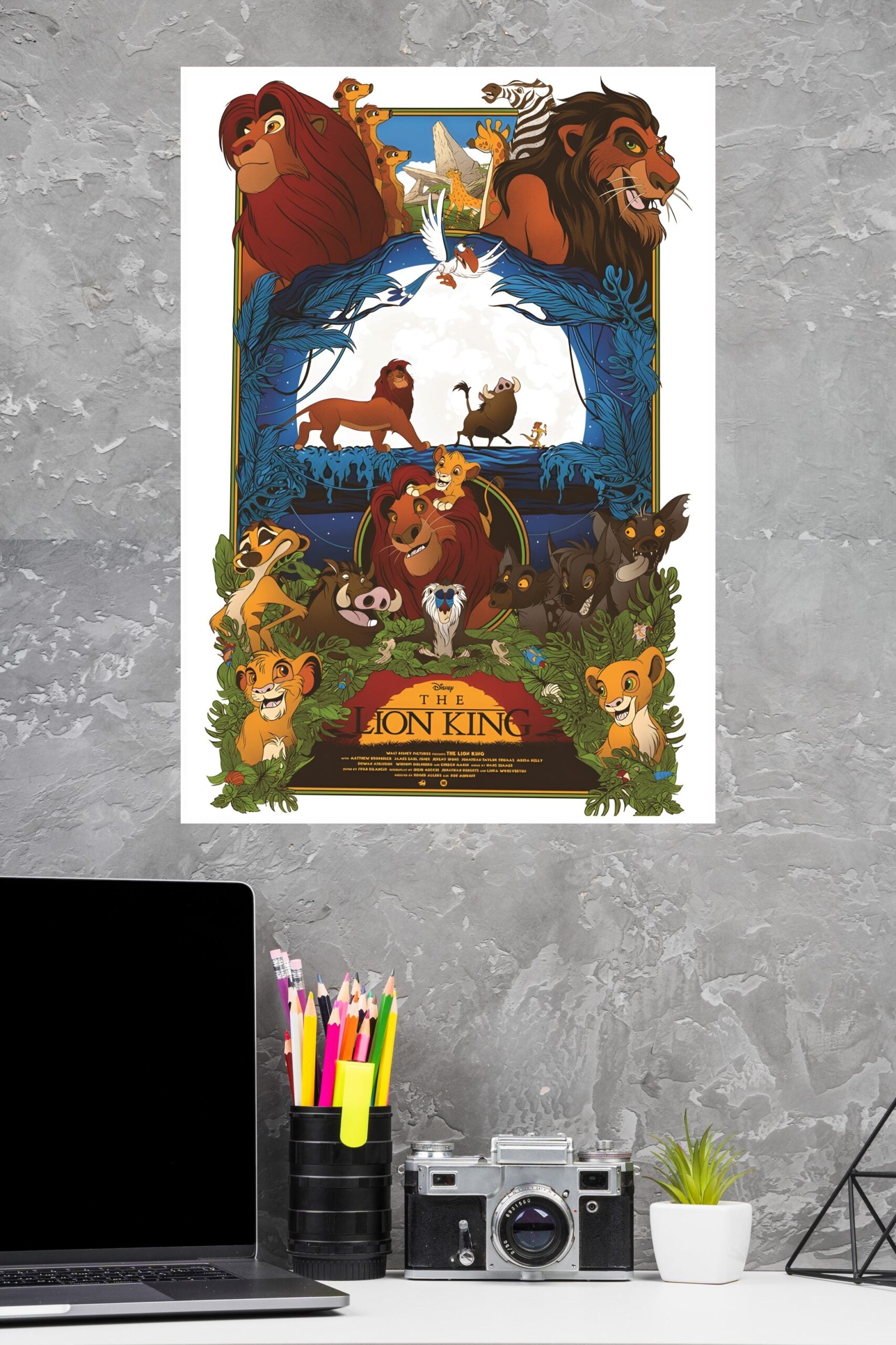 The Lion King Poster | Animated Movie Posters