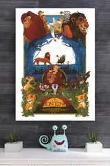 The Lion King Poster | Animated Movie Posters