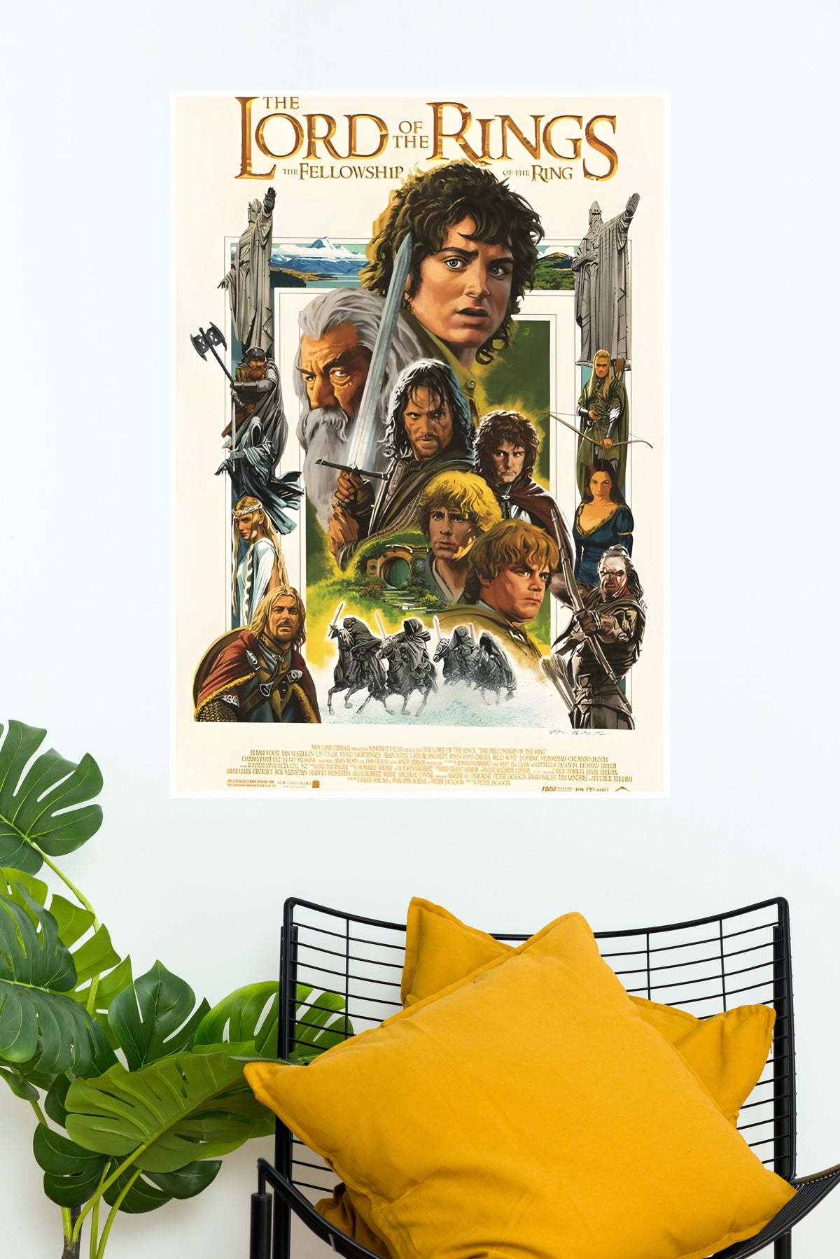 The Lord of the Rings The Fellowship of the Ring Poster | Hollywood Movies Posters