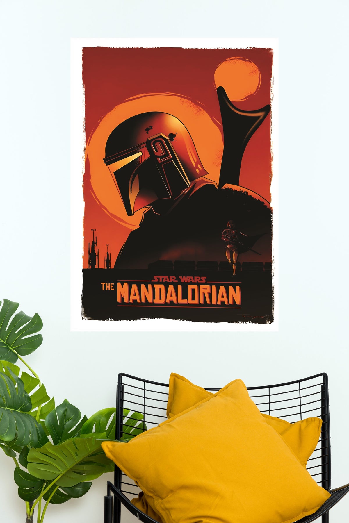 The Mandalorian Art Poster | Hollywood Movies Posters