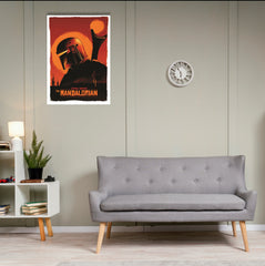 The Mandalorian Art Poster | Hollywood Movies Posters