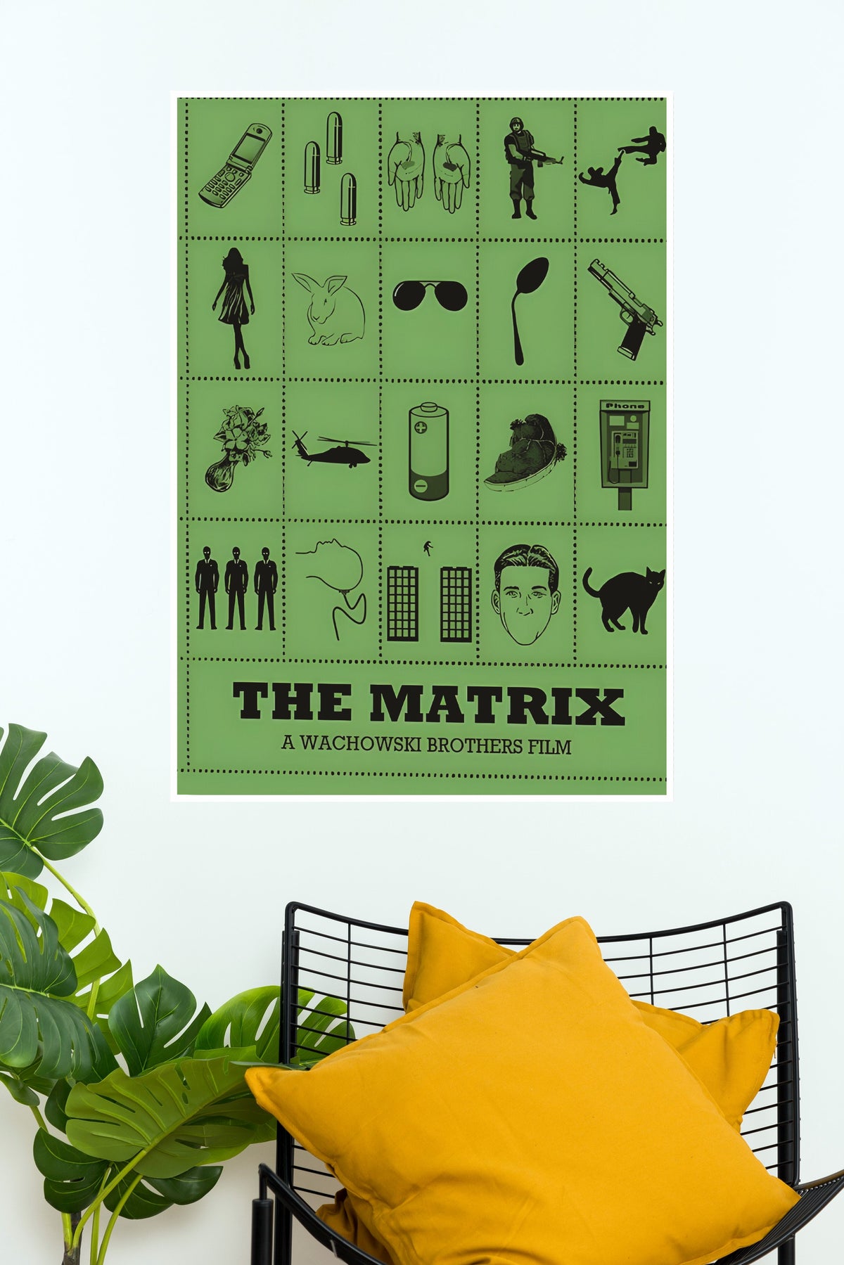 The Matrix Hardcover Poster | Hollywood Movies Posters