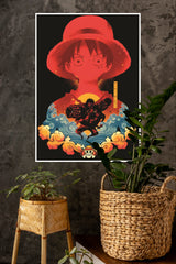 The Anime Monkey D. Luffy Poster | Anime Posters