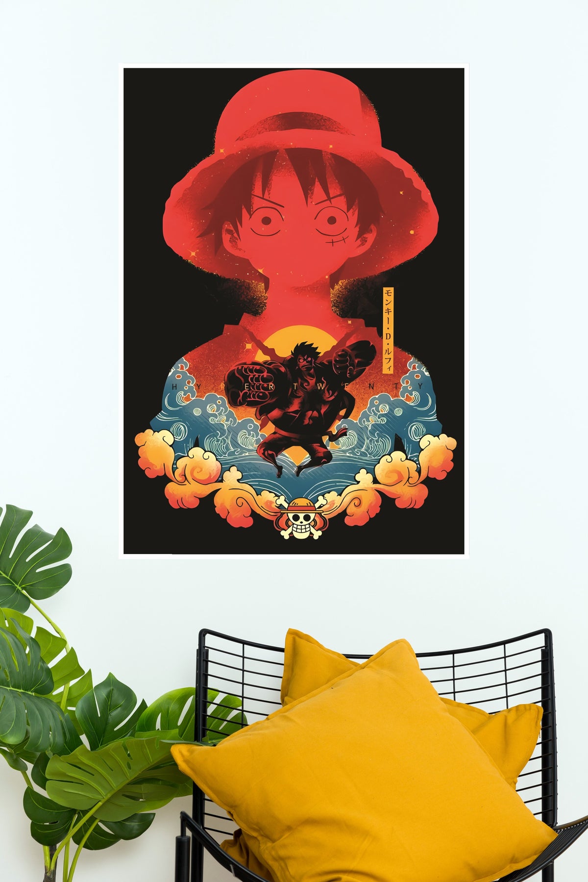 The Anime Monkey D. Luffy Poster | Anime Posters