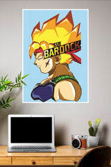 The Father of Goku Bardock Poster | Anime Posters