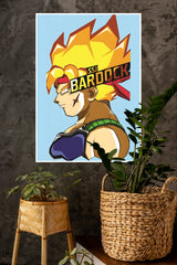 The Father of Goku Bardock Poster | Anime Posters