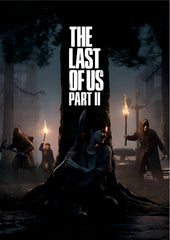 The Last of Us Part II Dark Survival Poster (Game Poster)