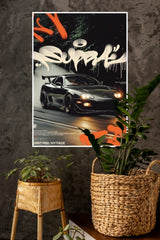 Toyota Supra Mk4 Poster | Cars Posters