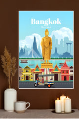 Travel to Bangkok Poster | CIty Posters