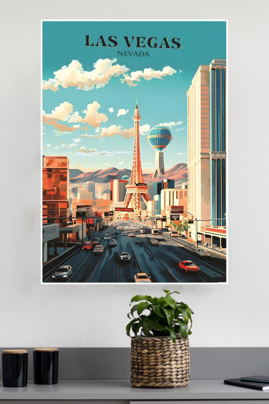 Travel to Las Vegas Poster | CIty Posters