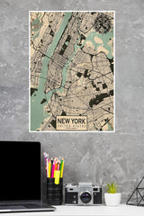 USA State New York Poster | Map Posters