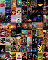 Ugly Wall Collage Kit - A4 Size Wall Posters Set