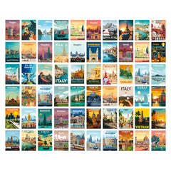 Travel City | Super 60 Posters Set