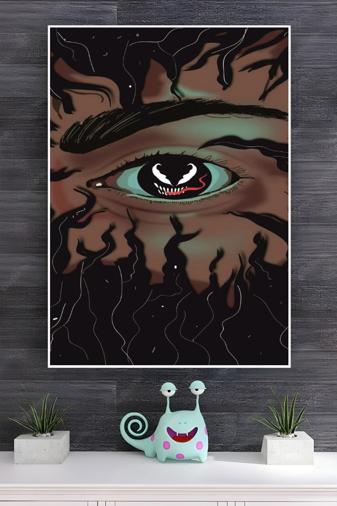 Venom Eye Poster, Marvel Poster | Superhero Posters
