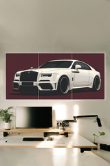 Venuum Black Rolls-Royce Apollo Poster 3 Split Poster