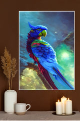 Vibrant Macaw Parrot Poster | Animal Posters