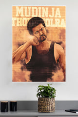 Vijay Thalapathy Action Poster | Tollywood Posters