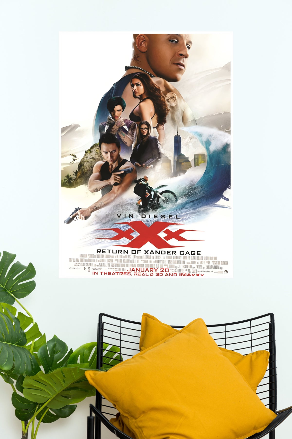 Vin Diesel XXX Poster | Hollywood Movies Posters