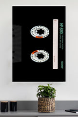 Vintage Cassette tape Poster | Music Posters