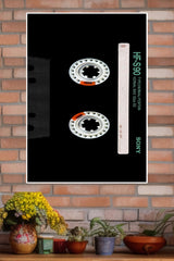 Vintage Cassette tape Poster | Music Posters