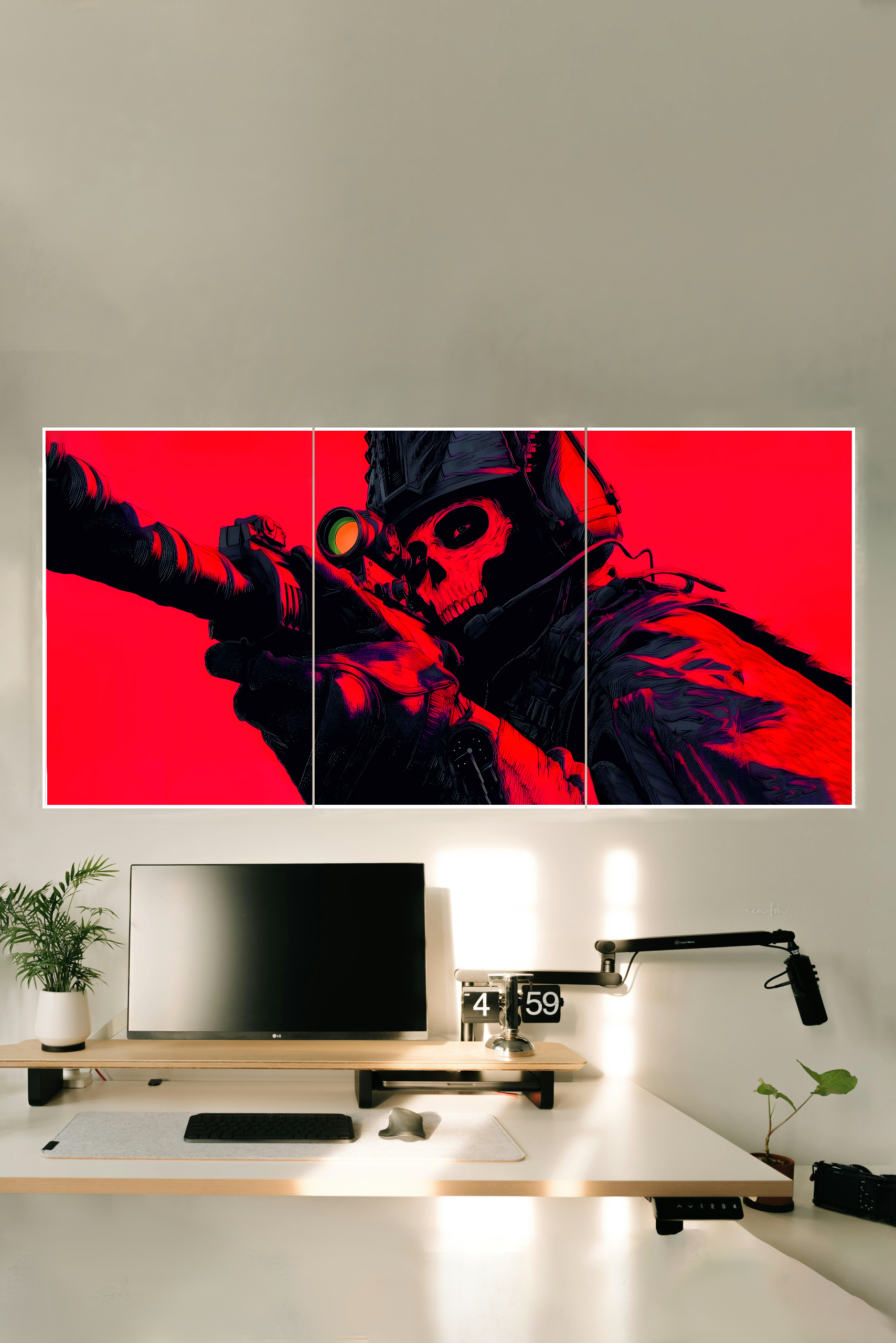 GHOST-CALL-OF-DUTY-3-Split-Poster