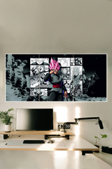GOKU-BLACK-THE-DRAGON-BALL-3-Split-Poster