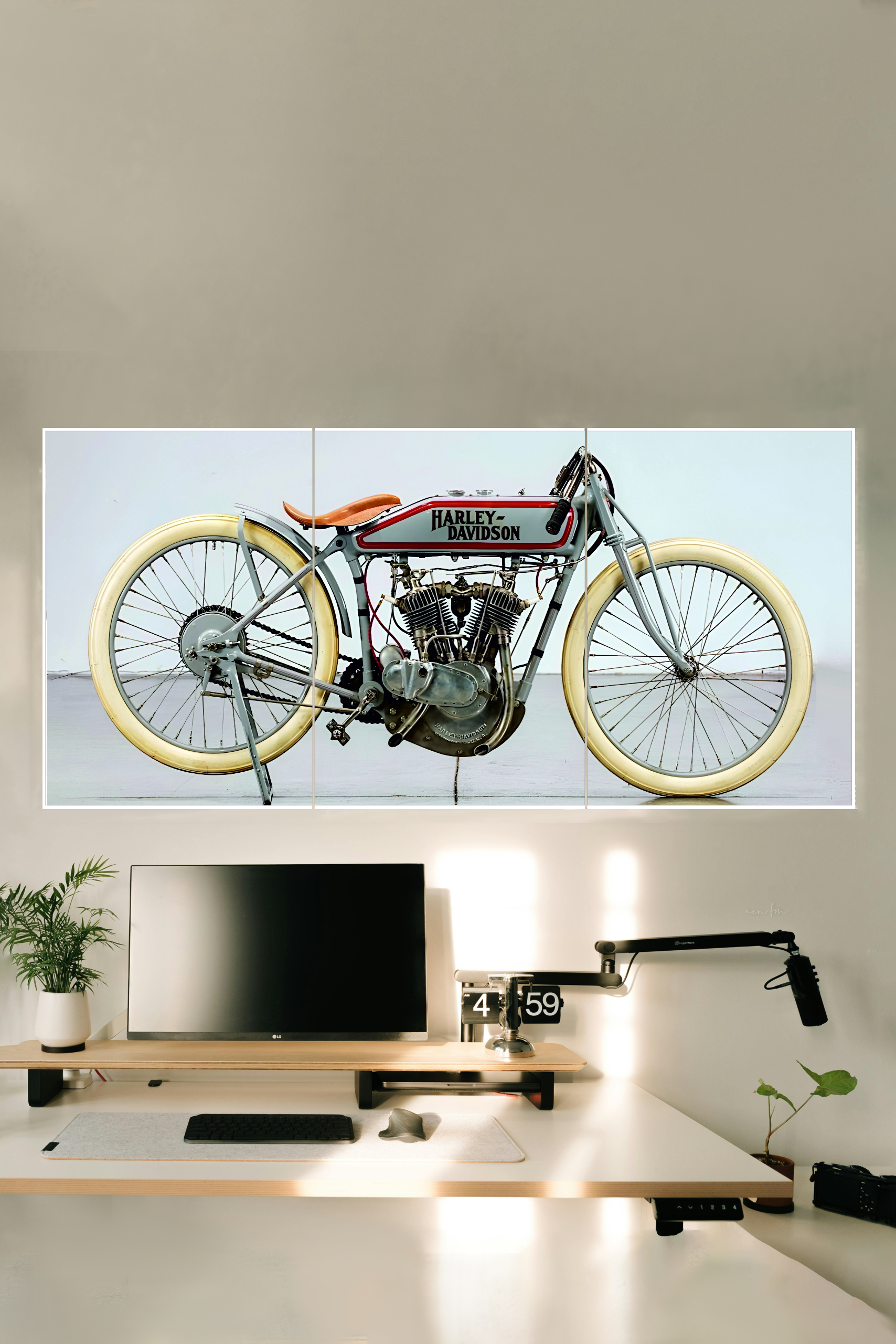 Harley-Classic-Spirit-Poster-3-Split-Poster