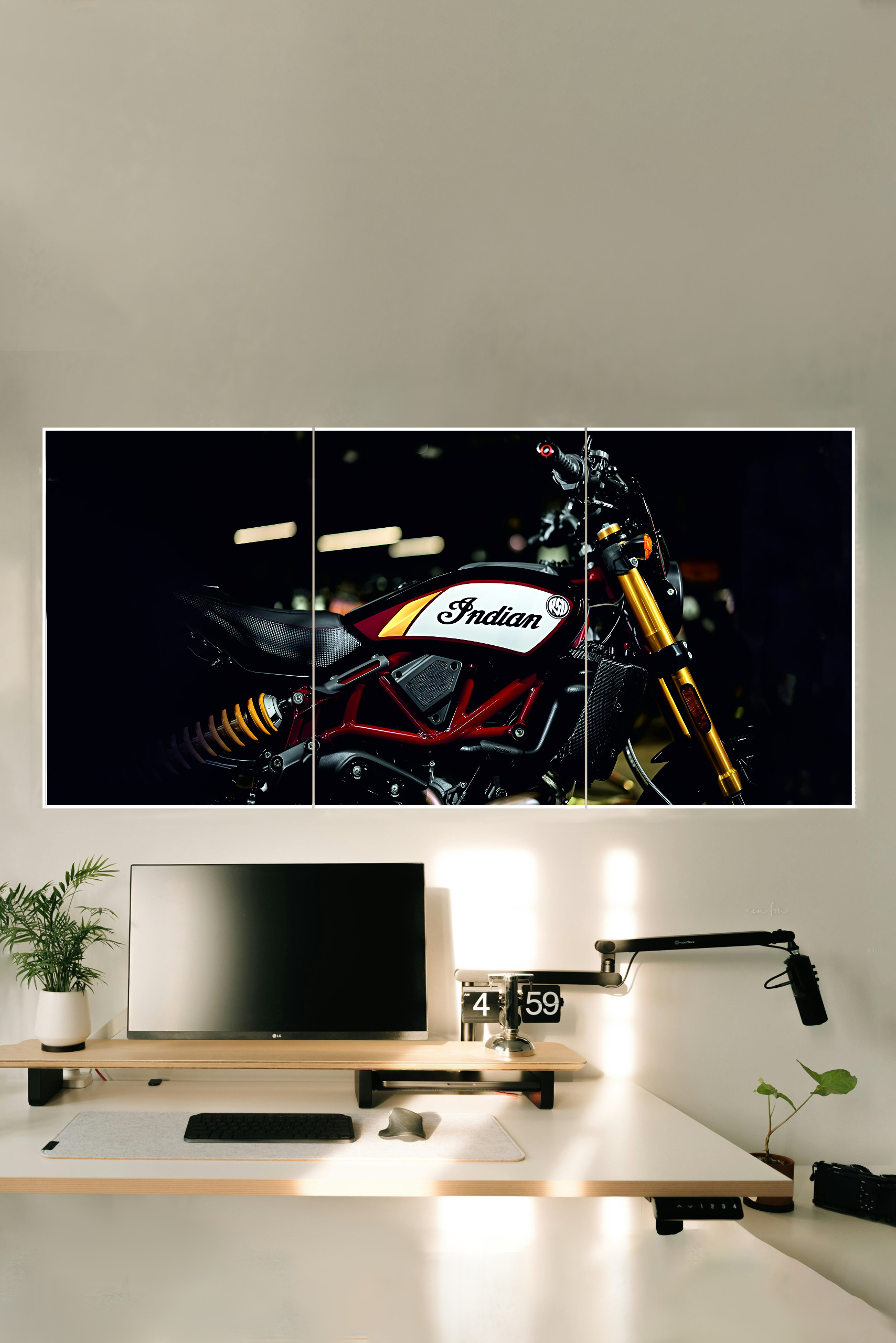 Indian-Bike-Poster-3-Split-Poster