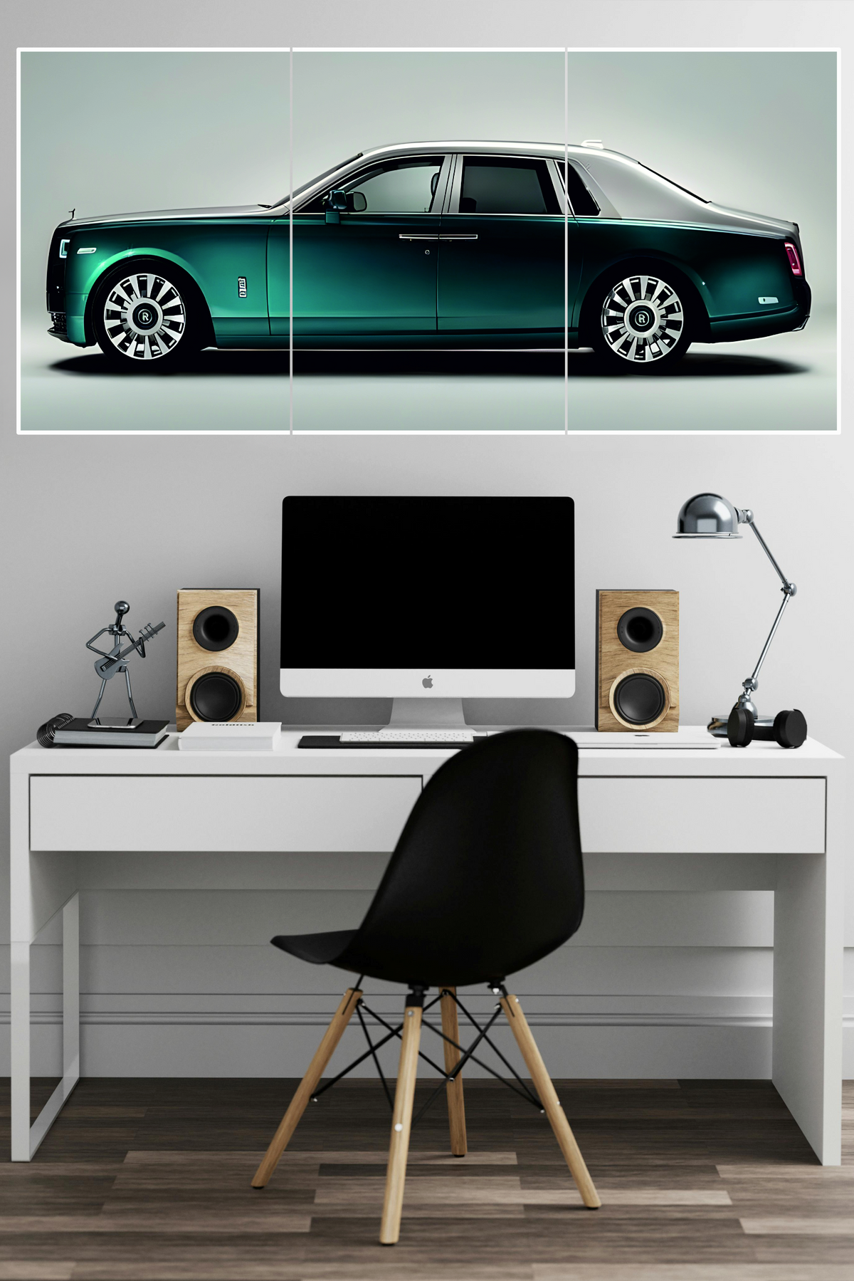 Rolls Royce Phantom VIII luxury premium Car Poster | 3 Split Poster