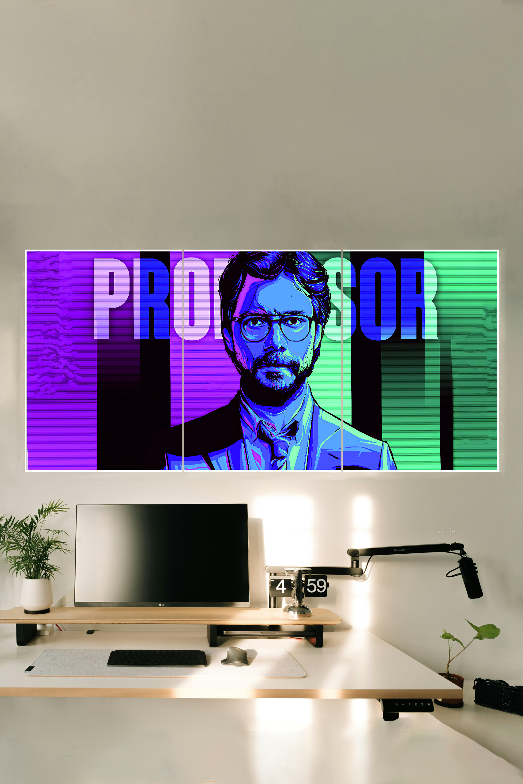 THE-PROFESSOR-MONEY-HEIST-3-Split-Poster