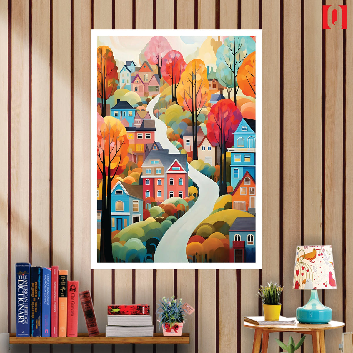 Wooden Poster Design 12 x 18 inches