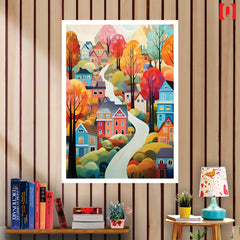 Wooden Poster Design 12 x 18 inches