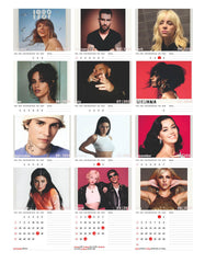 WORLD Singers Premium Table Desk Calendar